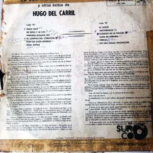 Disco de Vinilo Hugo Del Carril - Aquellas Canciones De Hugo Del Carril Vinyl Record