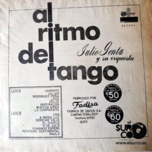 Disco de Vinilo Julio Genta Y Su Orquesta Típica - Al Ritmo Del Tango Vinyl Record