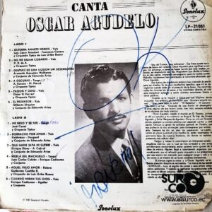 Disco de Vinilo Oscar Agudelo - Canta Vinyl Record