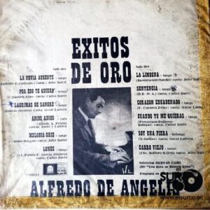 Disco de Vinilo Alfredo De Angelis - Éxitos De Oro Vinyl Record