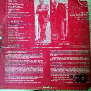 Disco de Vinilo Juan Carlos Godoy - Así Canta Vinyl Record