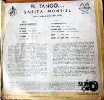 Disco de Vinilo Sarita Montiel - El Tango Vinyl Record