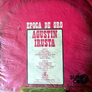 Disco de Vinilo Agustin Irusta - Epoca De Oro Vinyl Record