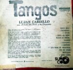 Disco de Vinilo Lujan Cardillo Con Julio Muñoz Y Su Orquesta  - Tangos Vinyl Record