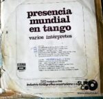 Disco de Vinilo Varios - Presencia Mundial En Tango Vinyl Record