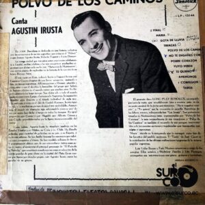 Disco de Vinilo Agustín Irusta - Polvo De Los Caminos Vinyl Record