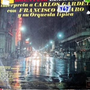 Francisco Canaro - Argentino Ledesma Interpreta A Carlos Gardel Vinilo