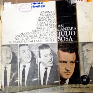 Julio Sosa  - Así Cantaba Vinilo