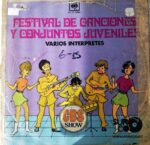 Disco de Vinilo Grupo Uno - Festival De Canciones Y Conjuntos Juveniles Vinyl Record