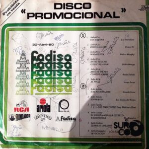 Disco de Vinilo Los Iracundos - Lista De Novedades No. 3 Mayo 1980 Vinyl Record