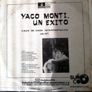 Disco de Vinilo Yaco Monti - Yaco Monti Vinyl Record