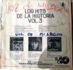 Disco de Vinilo Varios - Los Hits De La Historia Vol 3 Vinyl Record