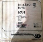 Disco de Vinilo Ivan - Te Quiero Tanto Vinyl Record