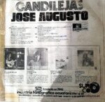 Disco de Vinilo José Augusto - Candilejas Vinyl Record