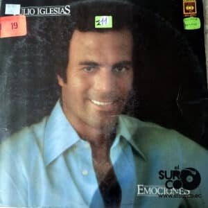 Julio Iglesias - Emociones Vinilo