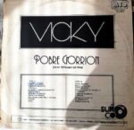 Disco de Vinilo Vicky - Pobre Gorrión Vinyl Record