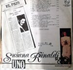 Disco de Vinilo Susana Rinaldi - Uno Vinyl Record