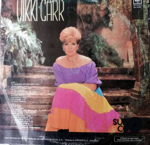 Disco de Vinilo Vikki Carr - Simplemente Mujer Vinyl Record