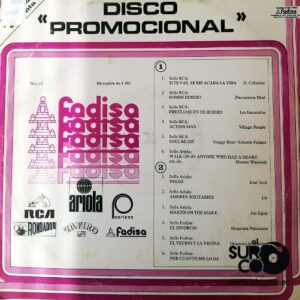 Disco de Vinilo Varios - Lista De Novedades No. 11 Diciembre 1981 Vinyl Record