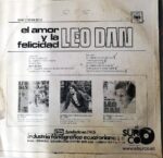 Disco de Vinilo Leo Dan - El Amor Y La Felicidad Vinyl Record