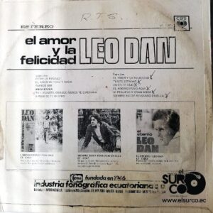 Disco de Vinilo Leo Dan - El Amor Y La Felicidad Vinyl Record