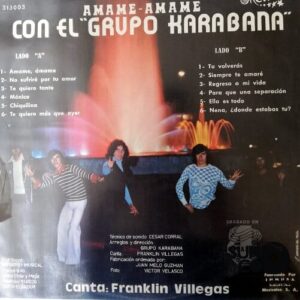 Disco de Vinilo Grupo Karabana - Ámame – Ámame Vinyl Record
