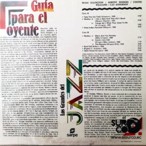 Disco de Vinilo Varios - Los Grandes Del Jazz Vol 12 Vinyl Record