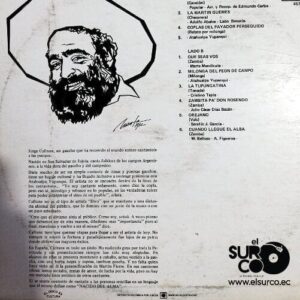 Disco de Vinilo Jorge Cafrune - Lo Mejor De Jorge Cafrune Vinyl Record