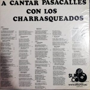Disco de Vinilo Los Charrasqueados - A Cantar Pasacalles Vinyl Record