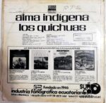 Disco de Vinilo Los Quichuas - Alma Indígena Vinyl Record