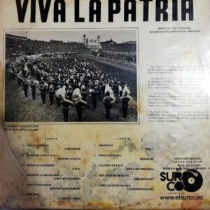 Disco de Vinilo Banda Integrada De Las Fuerzas Armadas - Viva La Patria Desde Siempre Y Para Siempre Vinyl Record