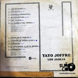 Disco de Vinilo Los Jairas - Los Jairas Vinyl Record
