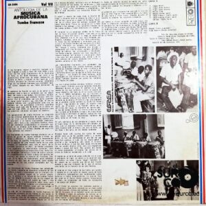 Disco de Vinilo Varios - Antología De La Música Afrocubana Tumba Francesa Vol Vii Vinyl Record