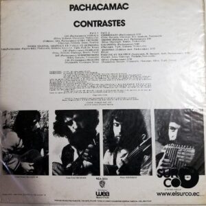 Disco de Vinilo Pachacamac - Contrastes Vinyl Record