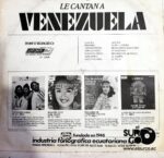 Disco de Vinilo Los Machucambos - Los Machucambos Le Cantan A Venezuela Vinyl Record