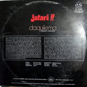 Disco de Vinilo Jatari - Daquilema Crónica Cantada Vinyl Record