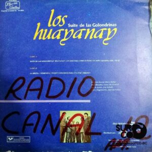 Disco de Vinilo Los Huayanay - Suite De Las Golondrinas Vinyl Record