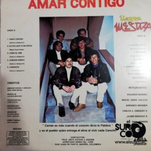 Disco de Vinilo Tierra Mestiza - Amar Contigo Vinyl Record