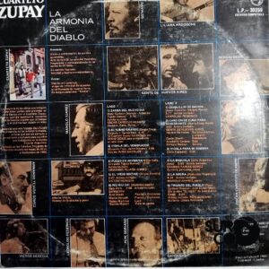 Disco de Vinilo Cuarteto Zupay - La Amornía Del Diablo Vinyl Record