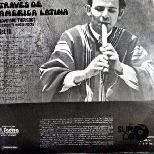 Disco de Vinilo Raymond Thevenot - Una Quena A Través De América Latina Vol 3 Vinyl Record