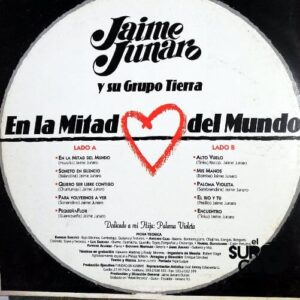 Disco de Vinilo Jaime Junaro - En La Mitad Del Mundo Vinyl Record