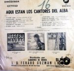 Disco de Vinilo Los Cantores Del Alba - Aquí Están Los Cantores Del Alba Vinyl Record