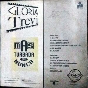 Disco de Vinilo Gloria Trevi - Mas Turbada Que Nunca Vinyl Record