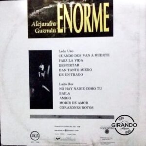 Disco de Vinilo Alejandra Guzman - Enorme Vinyl Record
