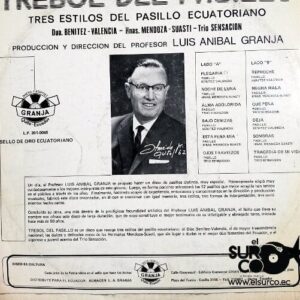Disco de Vinilo Varios - Trébol Del Pasillo Ecuatoriano Vinyl Record