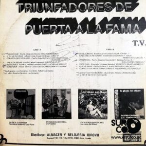 Disco de Vinilo Varios - Los Triunfadores De Puerta A La Fama Tv 10 Vinyl Record