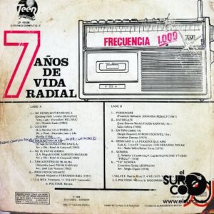 Disco de Vinilo Varios - 7 Años De Vida Radial Radio Frecuencia 1000 Vinyl Record