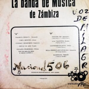 Disco de Vinilo Banda De Música De Zambiza - La Banda De Música De Zambiza Vinyl Record
