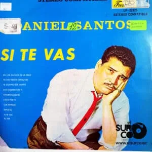 Disco de Vinilo Daniel Santos - Si Te Vas Vinyl Record