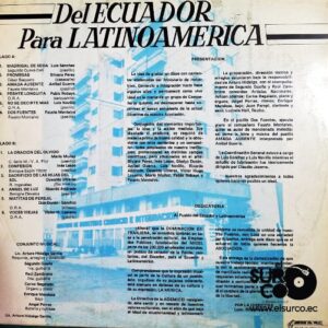 Disco de Vinilo Varios - Del Ecuador Para Latinoamérica Vinyl Record